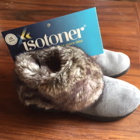 Isotoner bootie slippers